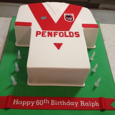 St George Illawara Dragons Cake