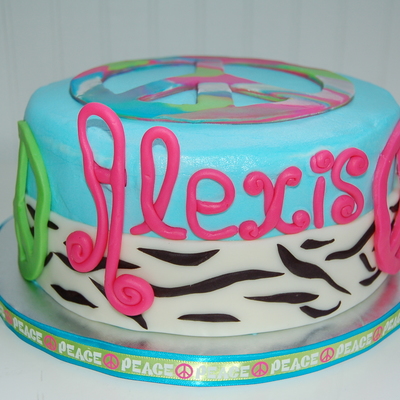 chocolate icing cake decorating