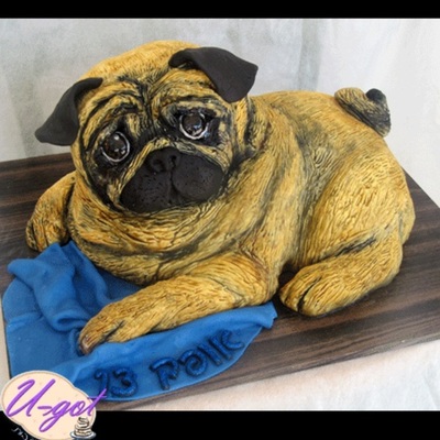 Pug Cake