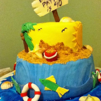 Beach Cake