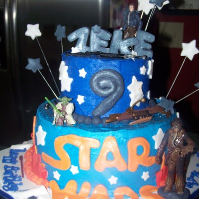 Star Wars Birthday Cake