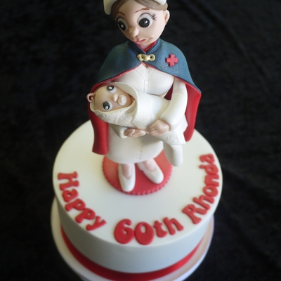 Birthday Cake For A Midwife