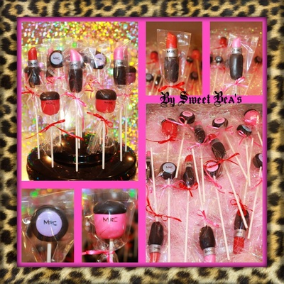 Mac Makeup Cakepops