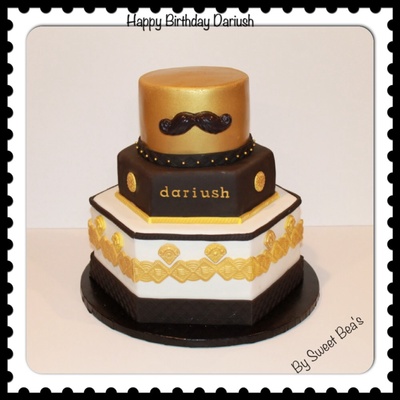 Persian Inspired Birthday Cake