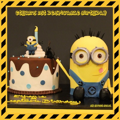 Minion Birthday Cake