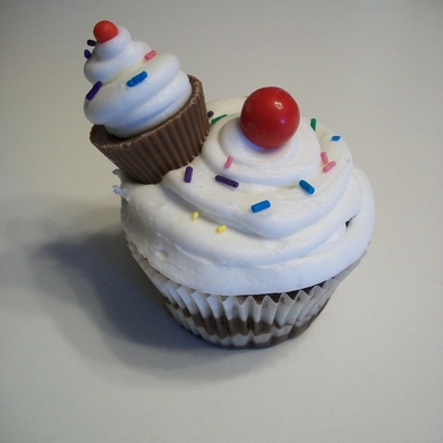 Cupcake With Mini Cupcake!