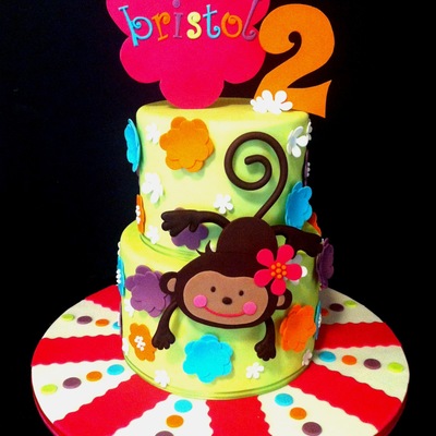 Made For A Friends Little Girls 2Nd Birthday All Decorations Made From Fondant And Gumpaste Designed From The Invitation Tfl