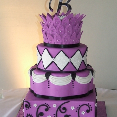 Untraditional Wedding Cake