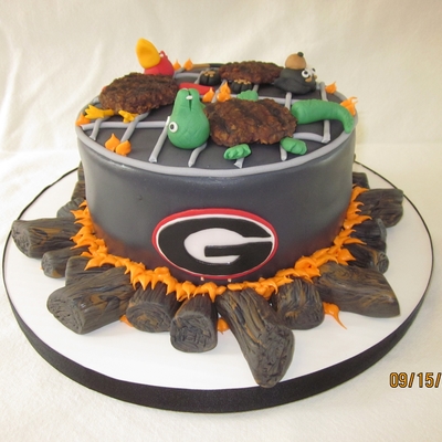 Georgia Bulldogs Cake