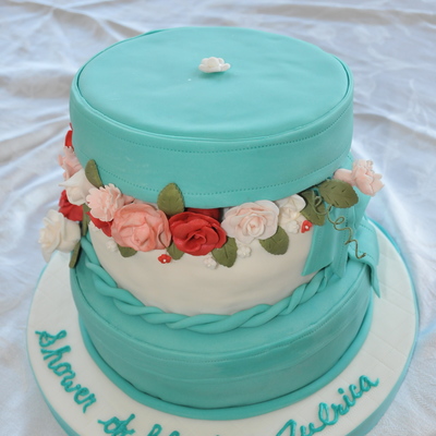 Hat Box Cake