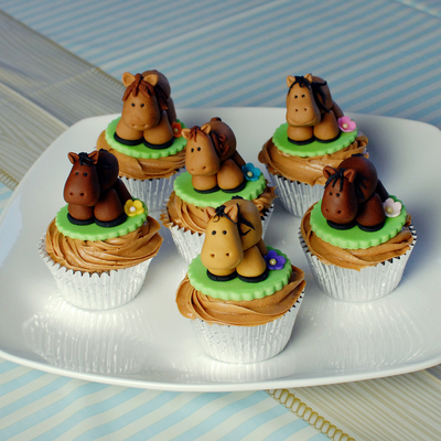 Horse Cupcakes