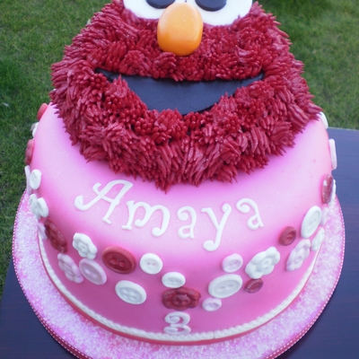 Elmo Cake