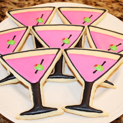 Pink Martini Cookies