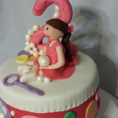 Bubble Themed Cake