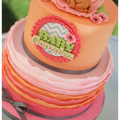 Pretty In Peach Baby Shower