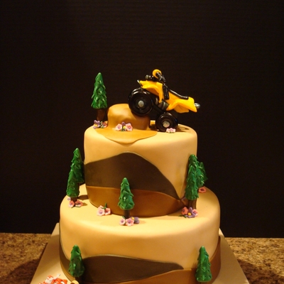 Atv Birthday Cake