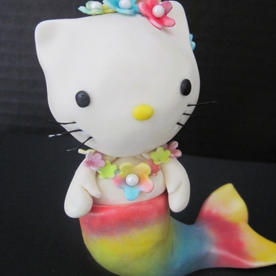 Hello Kitty Mermaid Cake Topper