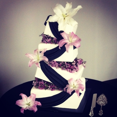 Topsy Turvy Wedding Cake