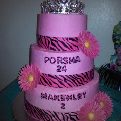 Zebra Print Birthday