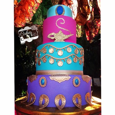 Jasmine And Aladdin Cake