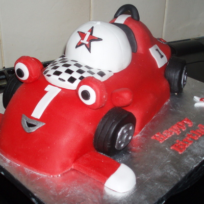 Roary The Race Car Cake