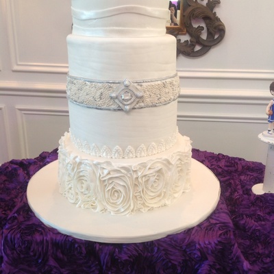 A Combination Of Ruffles Jewels And Stripes