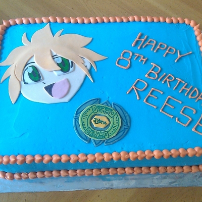 Beyblade Cake