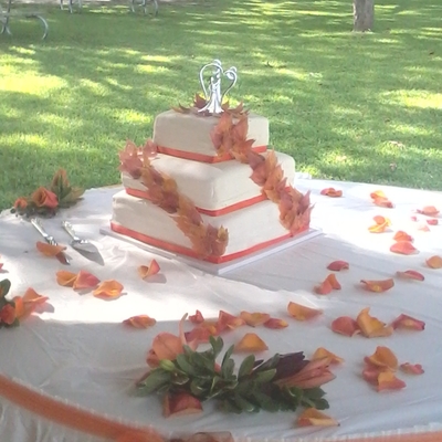 Fall Wedding Cake