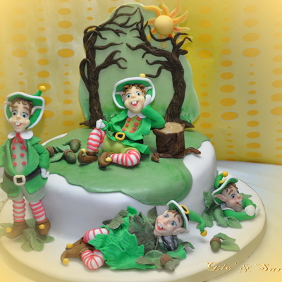 Cute Elves Elfi Simpatici