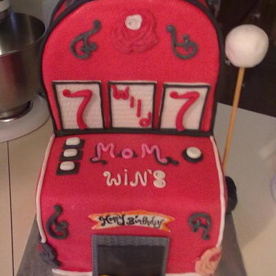 Slot Machine Birthday Cake