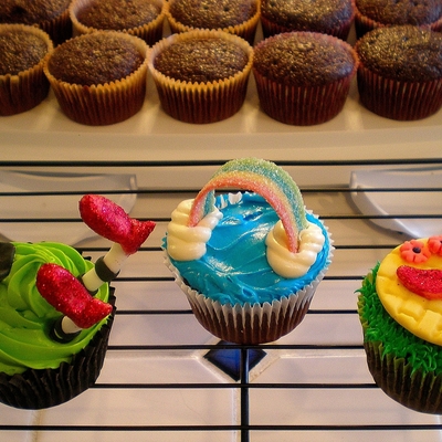 Wizard Of Oz Cupcakes