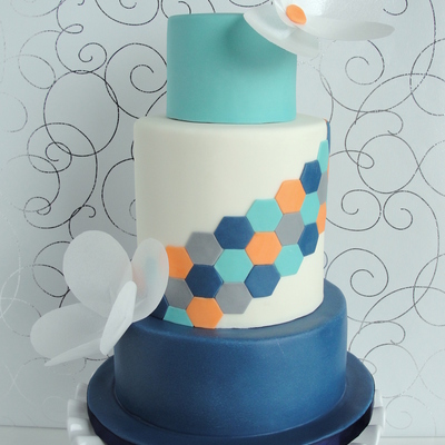 Hexagon Cake