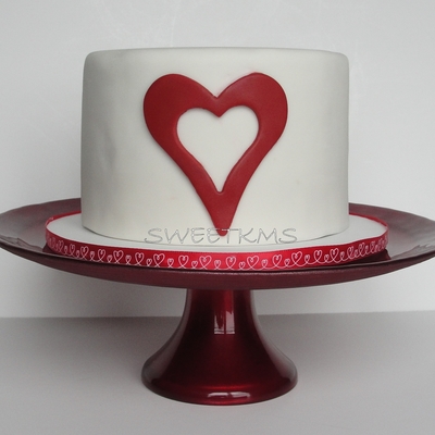 Open Heart Cake