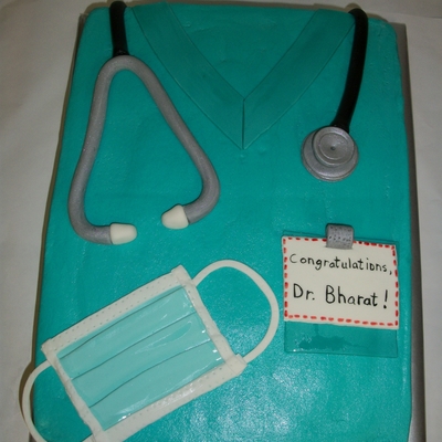 Medical School Grad Cake