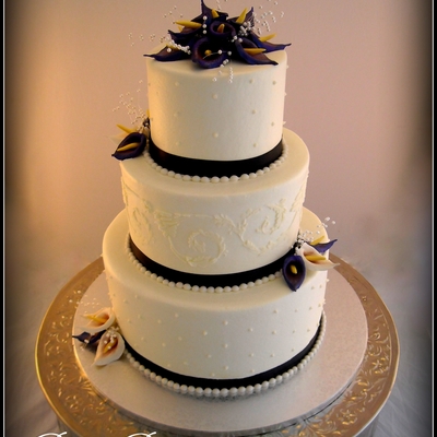 Jennifer's Wedding Cake