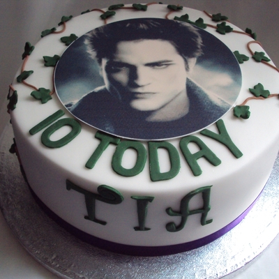 Twilight (Edward) Edible Image Birthday Dake