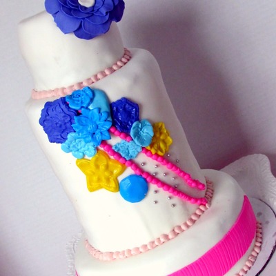 Bright, Spring Modern Cake