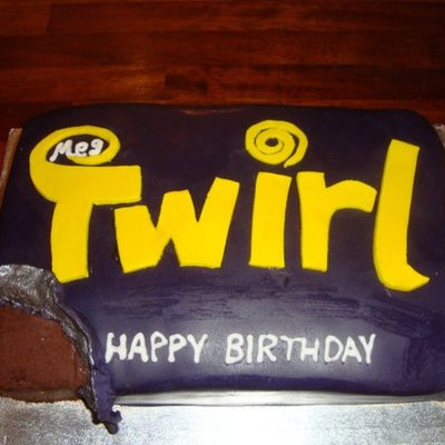 Cadbury's Twirl Cake