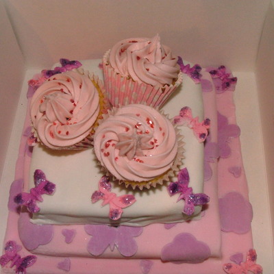 Cupcake Birthday Cake
