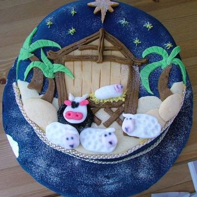 Nativity Cake