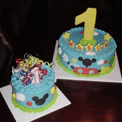 Mikey Mouse Playhouse & Smash Cake