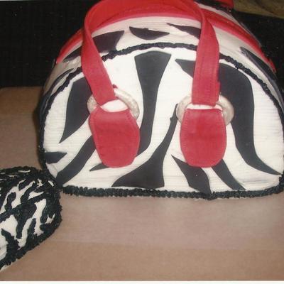 Zebra Purse