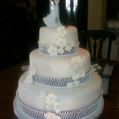White Wedding Cake