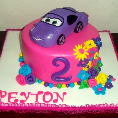 Cars 2 Girly Cake