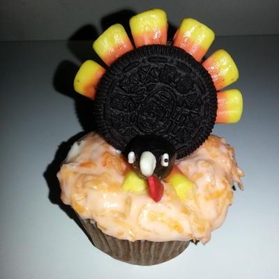 Turkey Cupcake