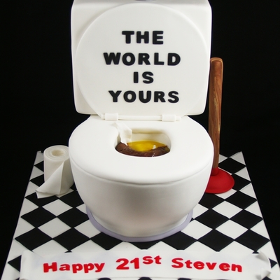 The Toilet Cake