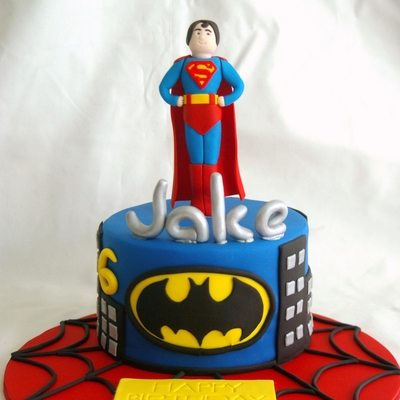 Superhero Cake