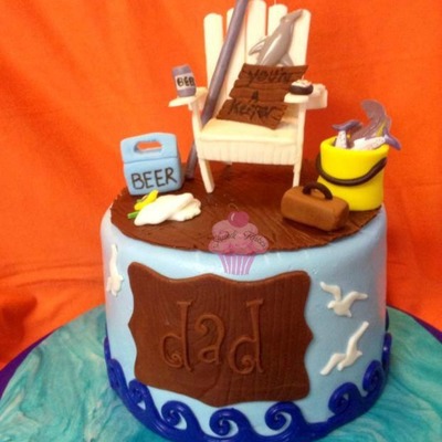 Fathers Day Cake For My Hubby 2014