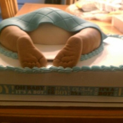 Noelia Babyshower Cake