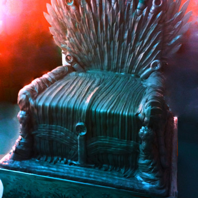 Iron Throne Cake